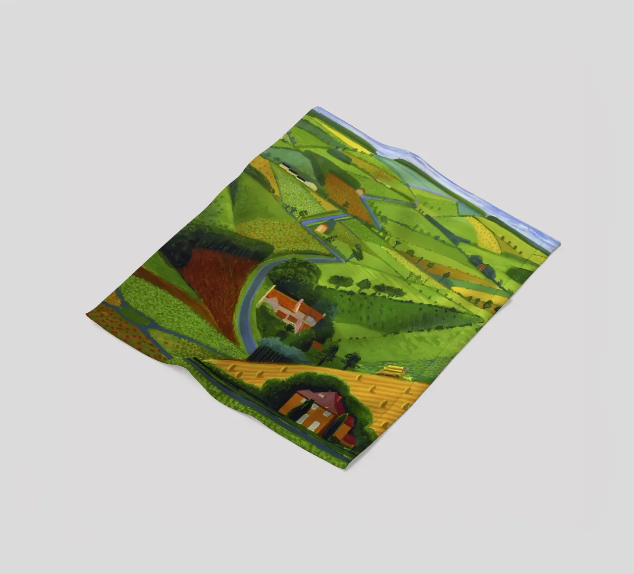 Der Weg durch die Wolds Fleecedecke von khanrosie