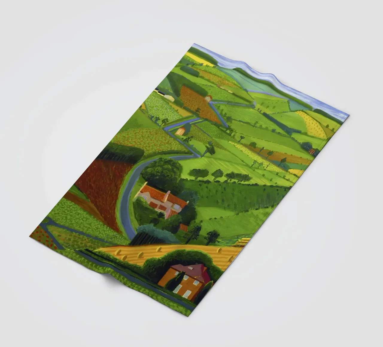 Der Weg durch die Wolds Fleecedecke von khanrosie