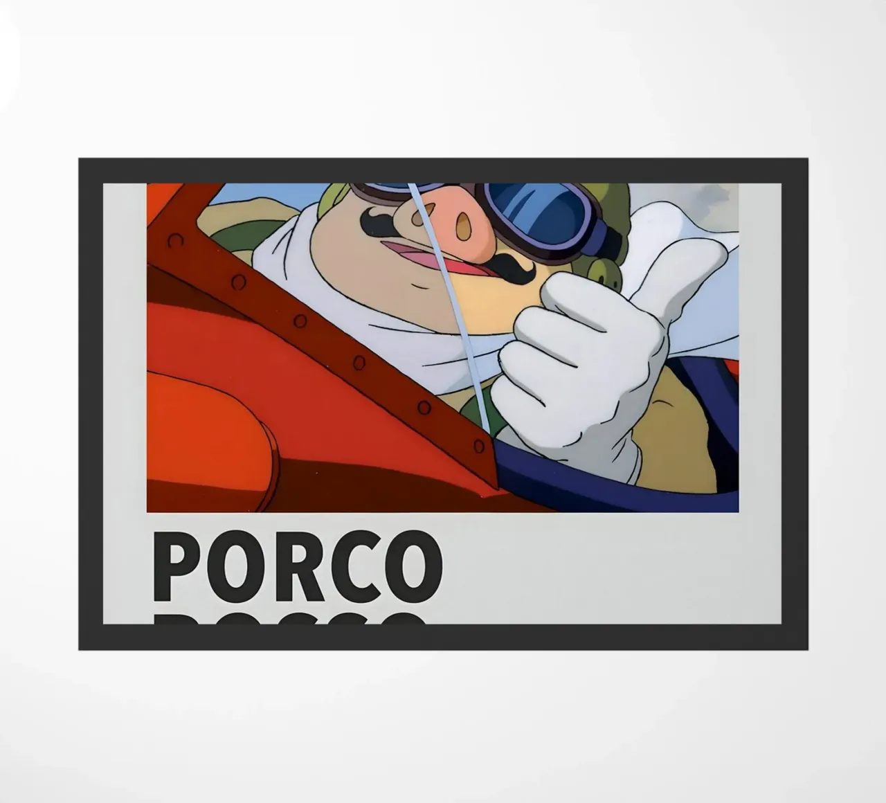 PORCO  ROSSO  1992 zerbino da Totoya