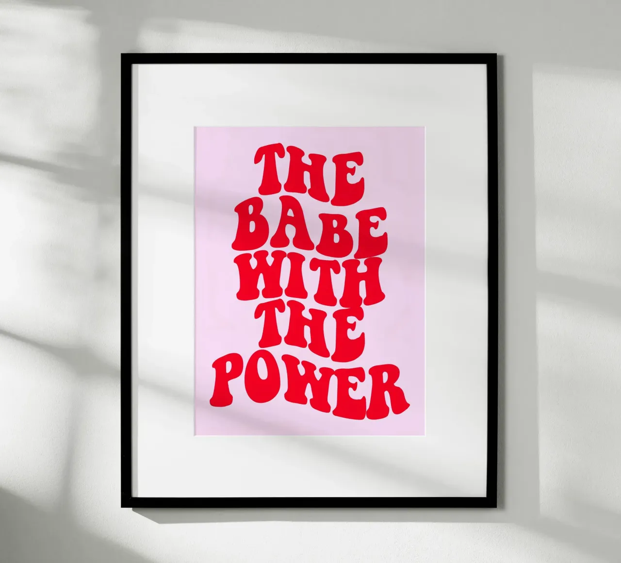 "Arte pop feminista, retro y empoderador: "La nena con poder poster de NorwesClub
