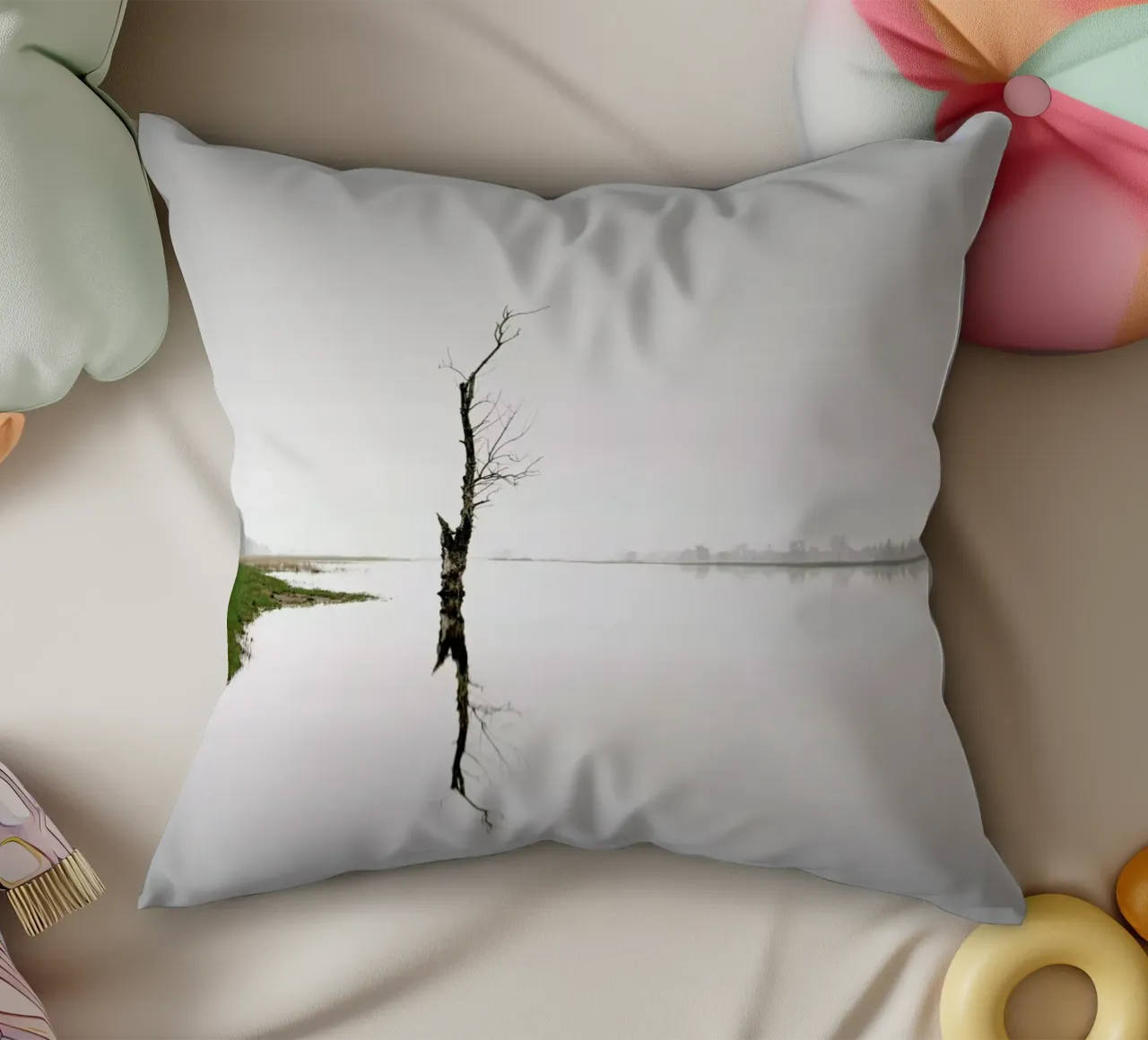 Oderbruch Ii | Brandenburg 2020 cuscino da Håggard Photography | Ronny Behnert