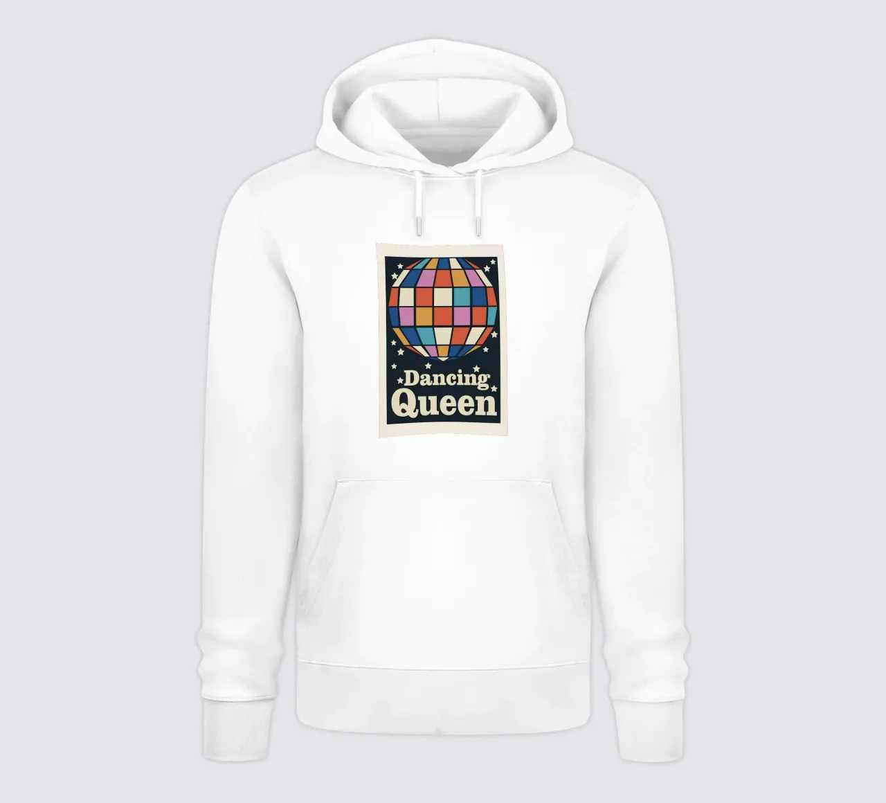 "Dancing Queen" Disco Pop Art Retro Estetico Stampa Rosa felpa con cappuccio da NorwesClub