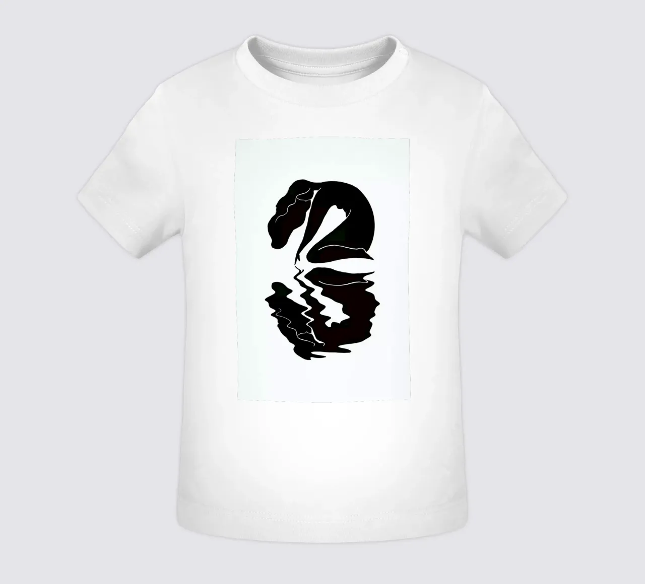 Blurred maglietta neonato da Graphite
