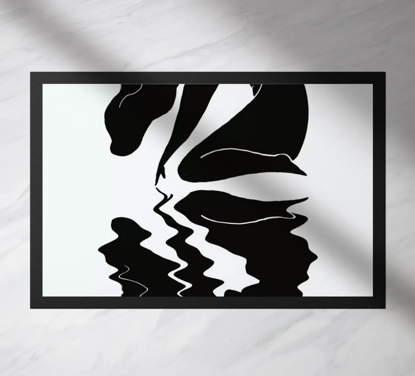 Blurred doormat by Graphite