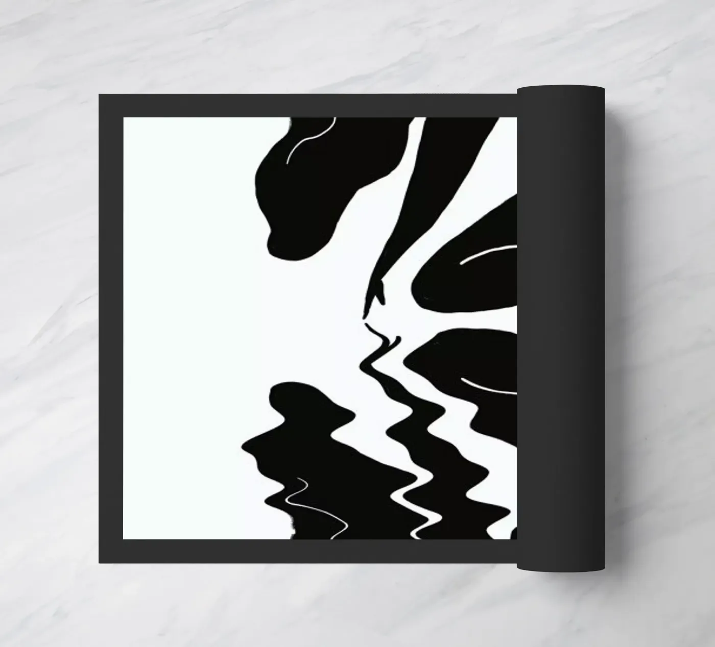 Blurred doormat by Graphite