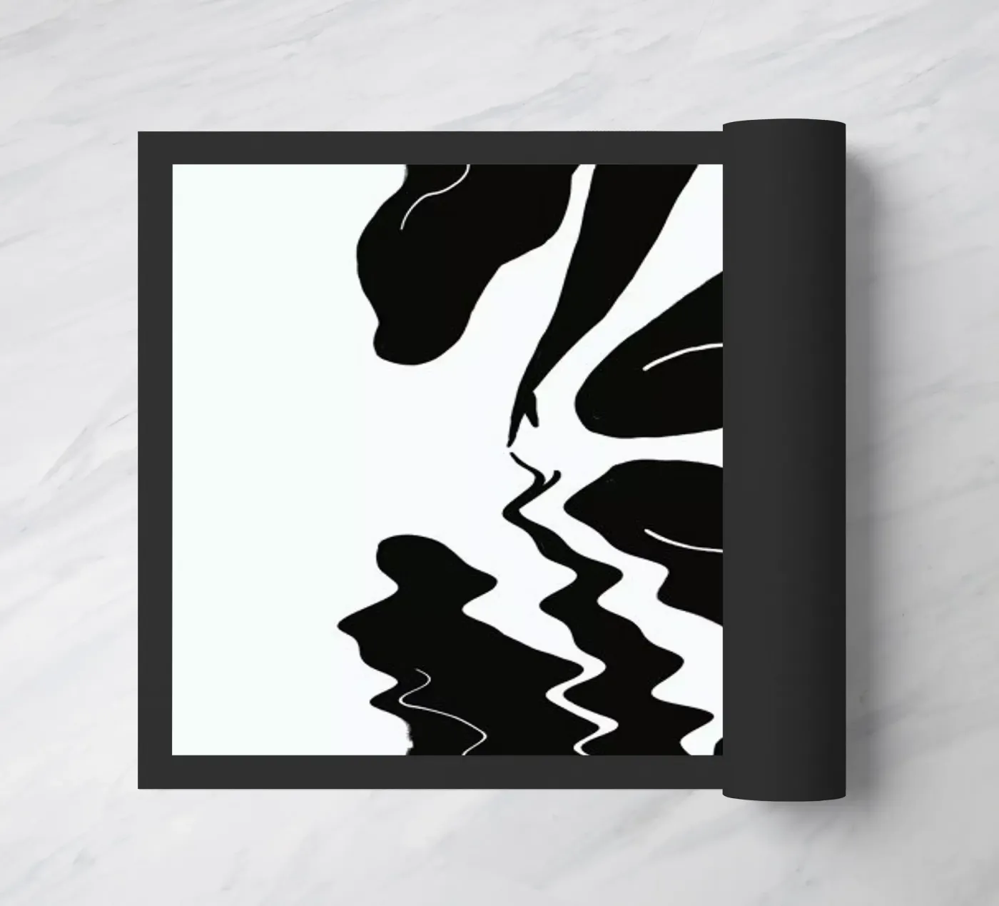 Blurred deurmat van Graphite