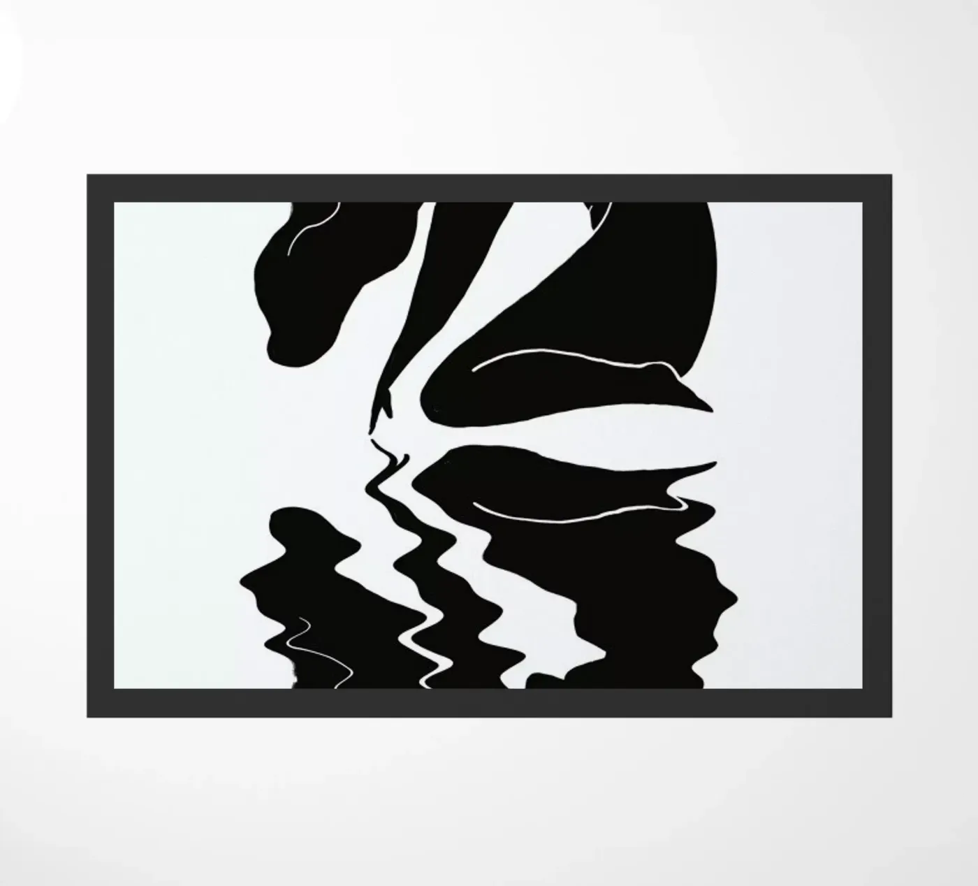 Blurred doormat by Graphite