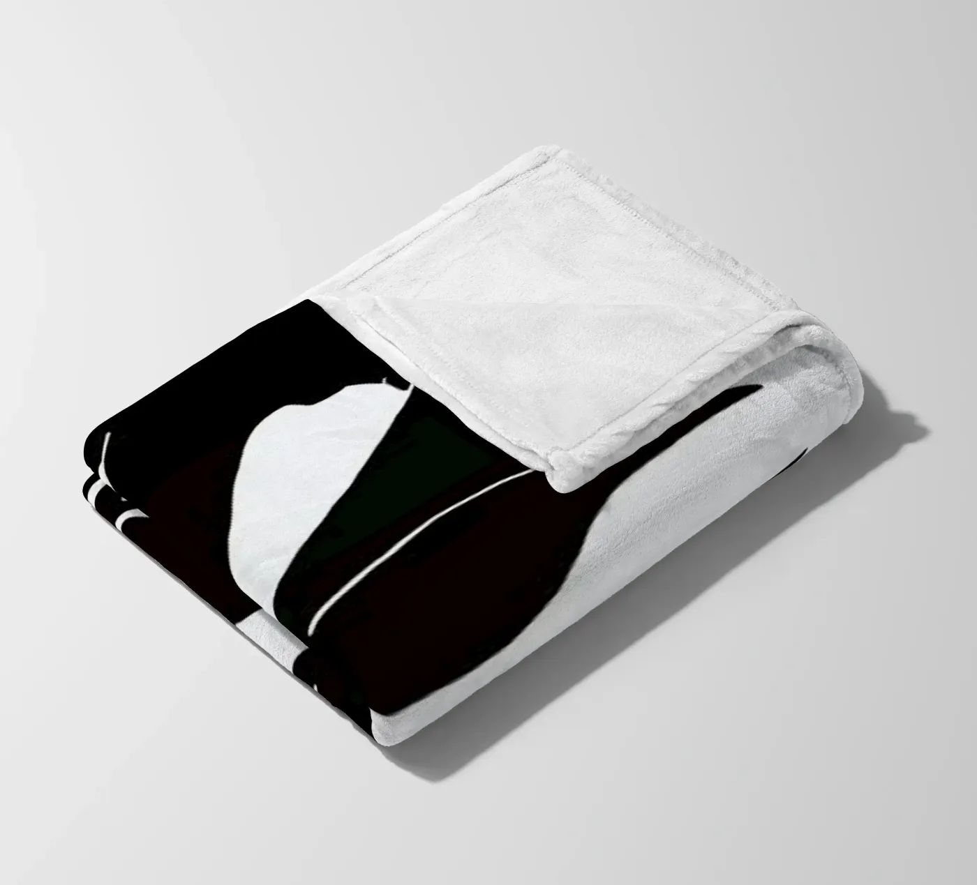 Blurred fleecedeken van Graphite