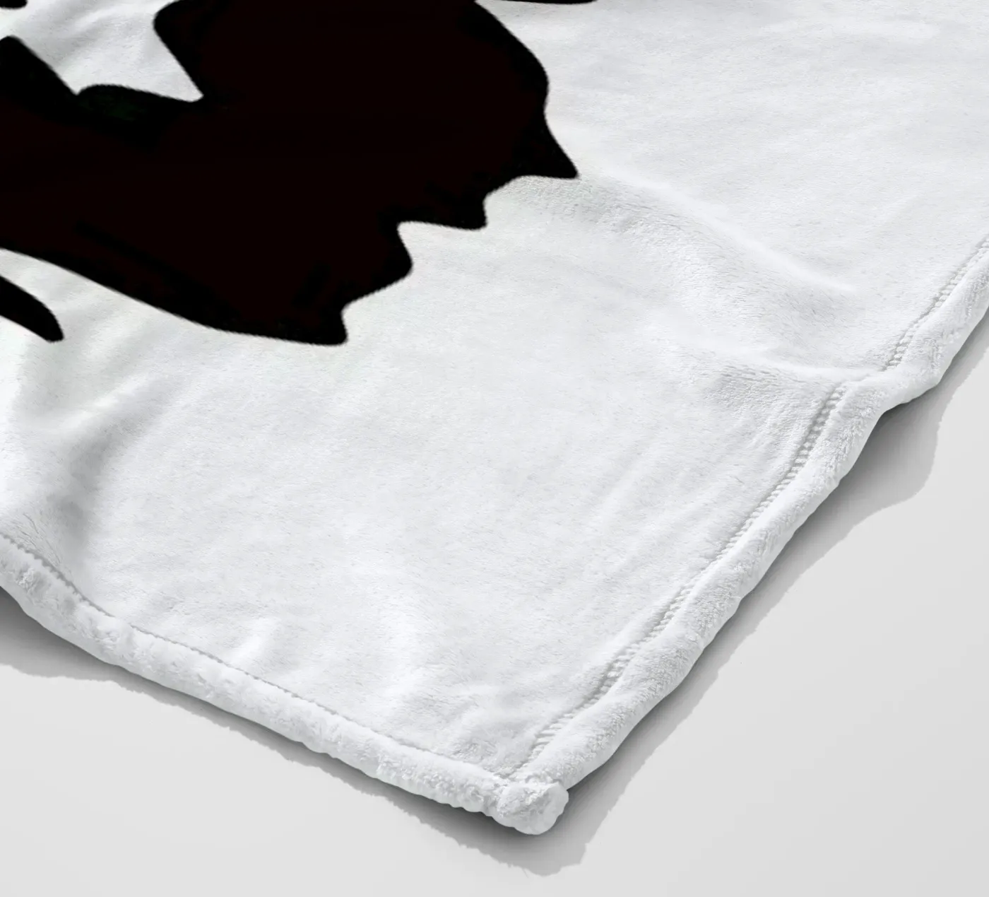 Blurred fleecedeken van Graphite