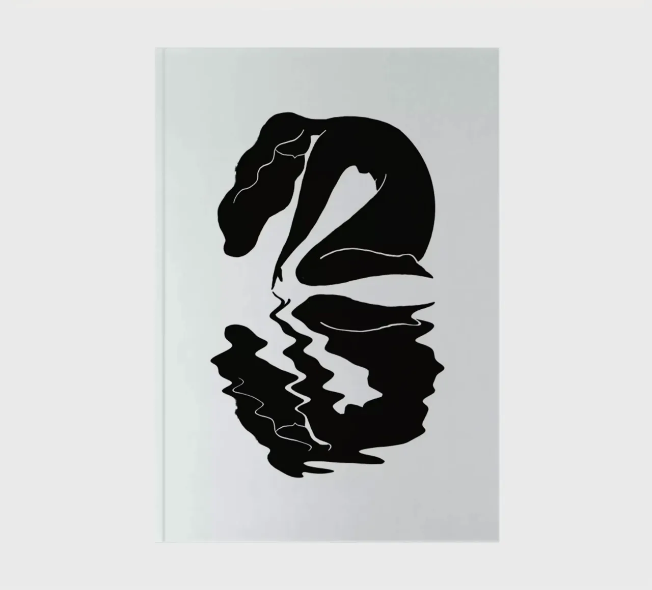 Blurred notebook by Graphite