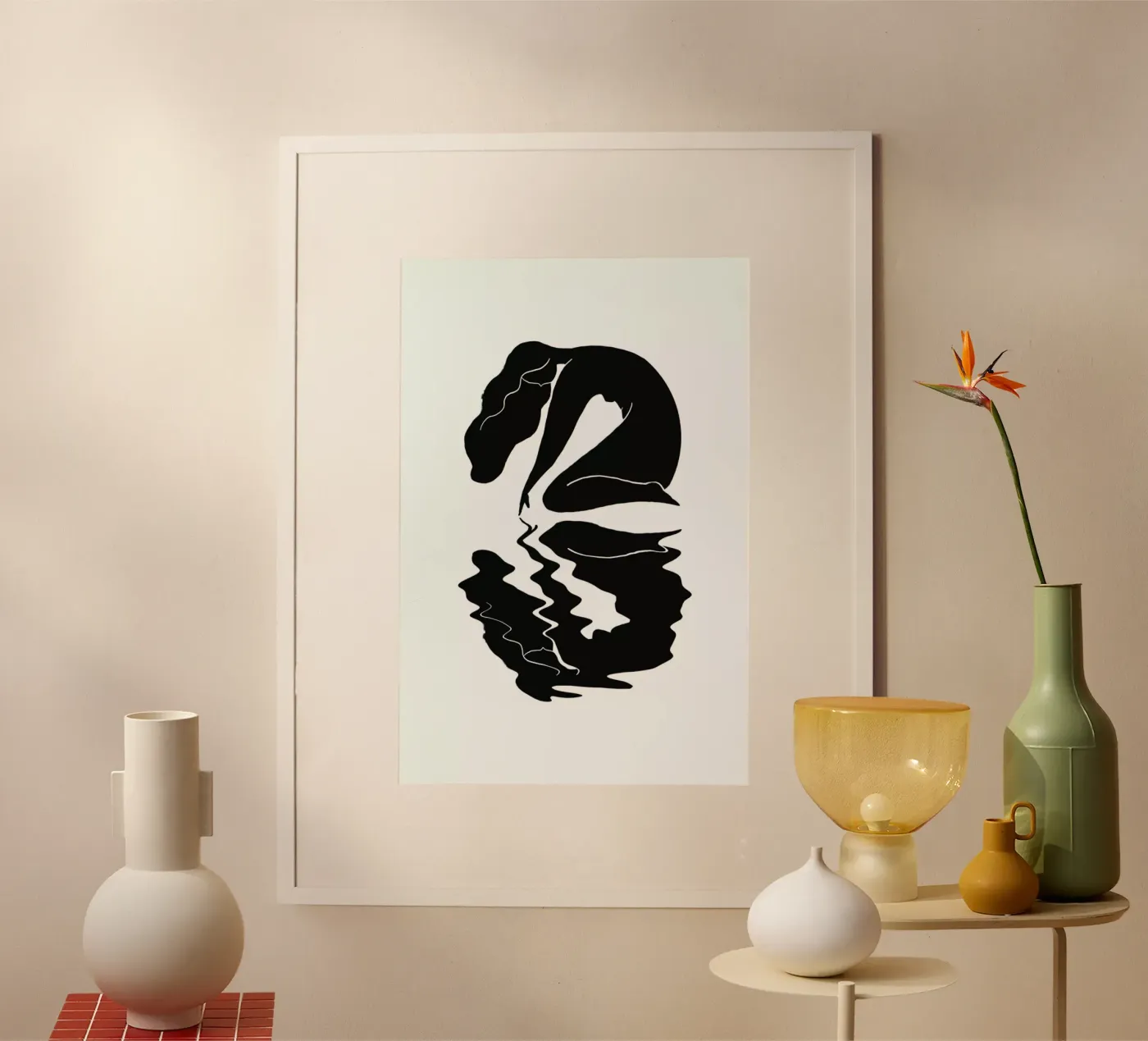 Blurred poster van Graphite