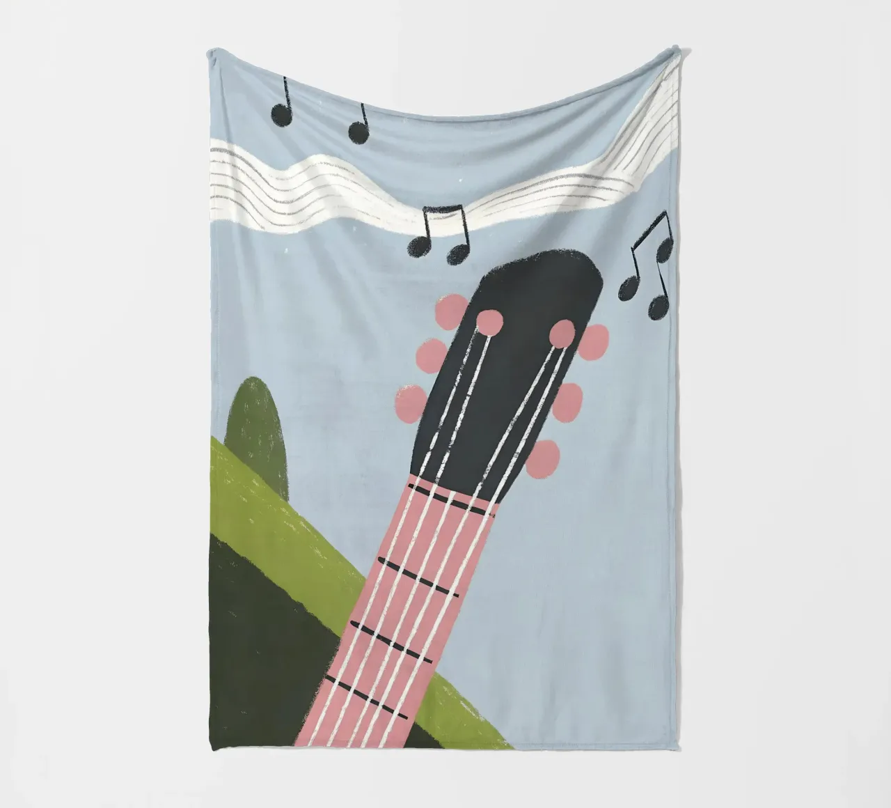 Chitarra musicale coperta in pile da PERSONAL TOUCH