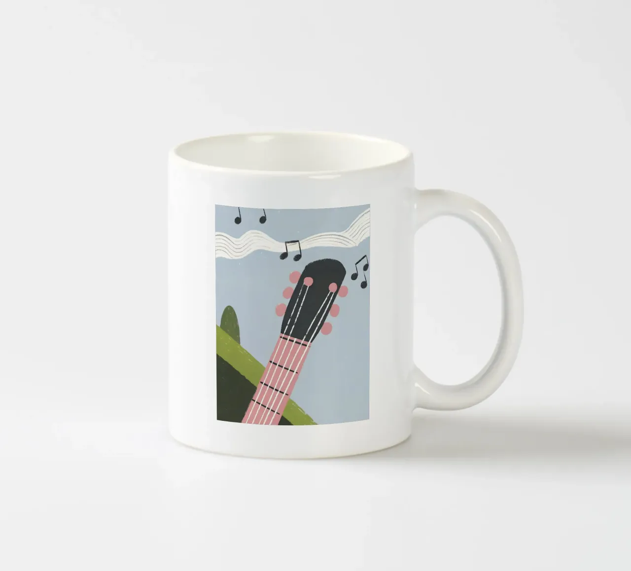 Chitarra musicale tazza in ceramica da PERSONAL TOUCH