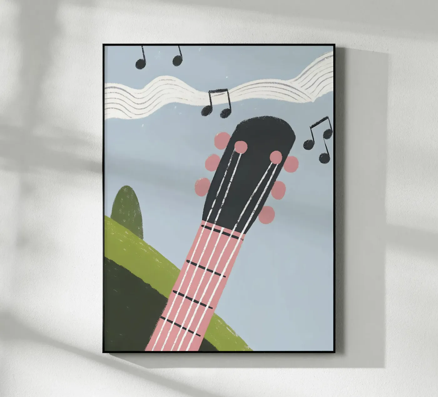 Chitarra musicale plexiglass da PERSONAL TOUCH