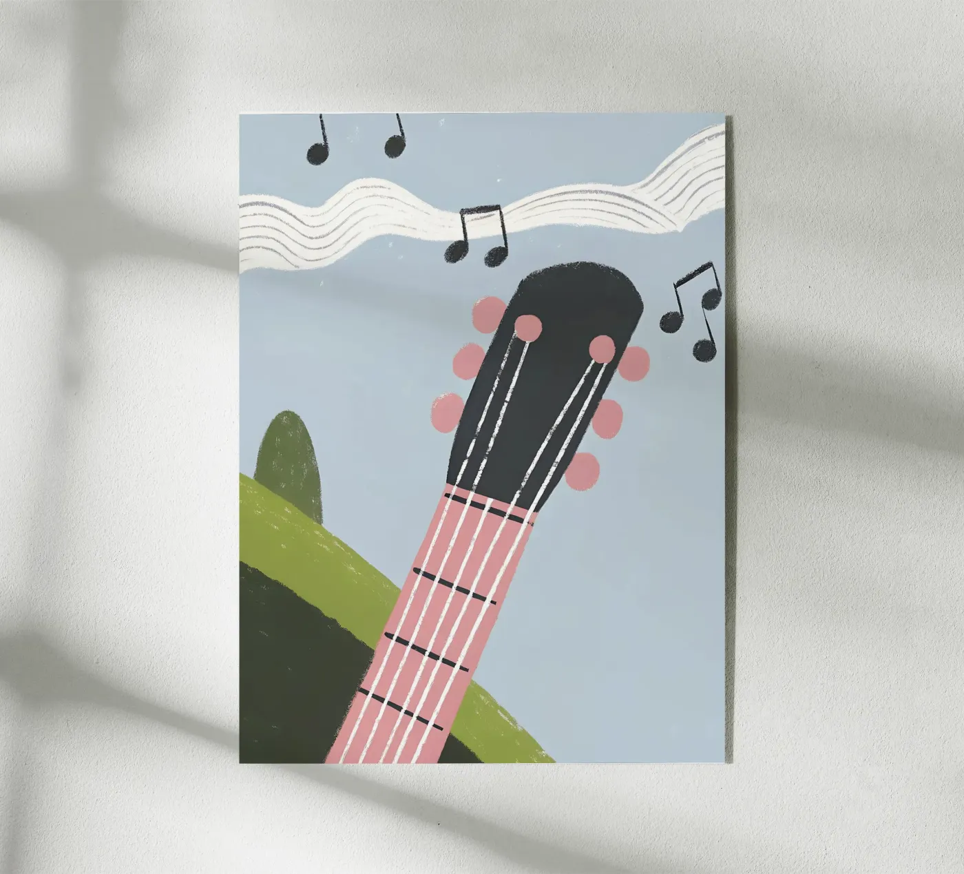 Chitarra musicale plexiglass da PERSONAL TOUCH