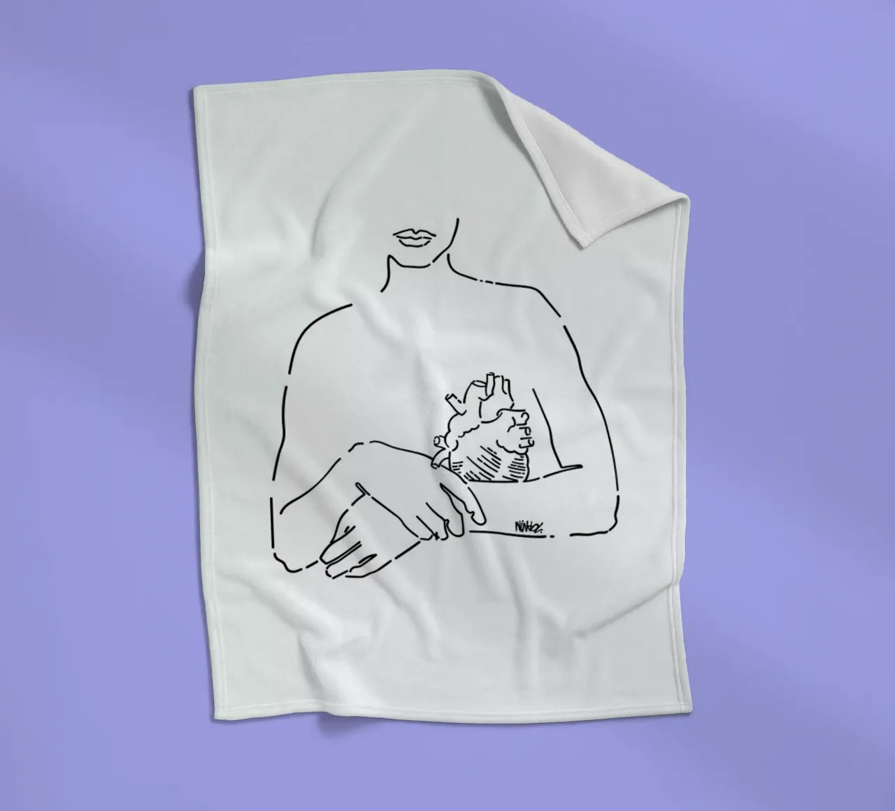 Take Careful Of Yourself coperta in pile da Ninhol