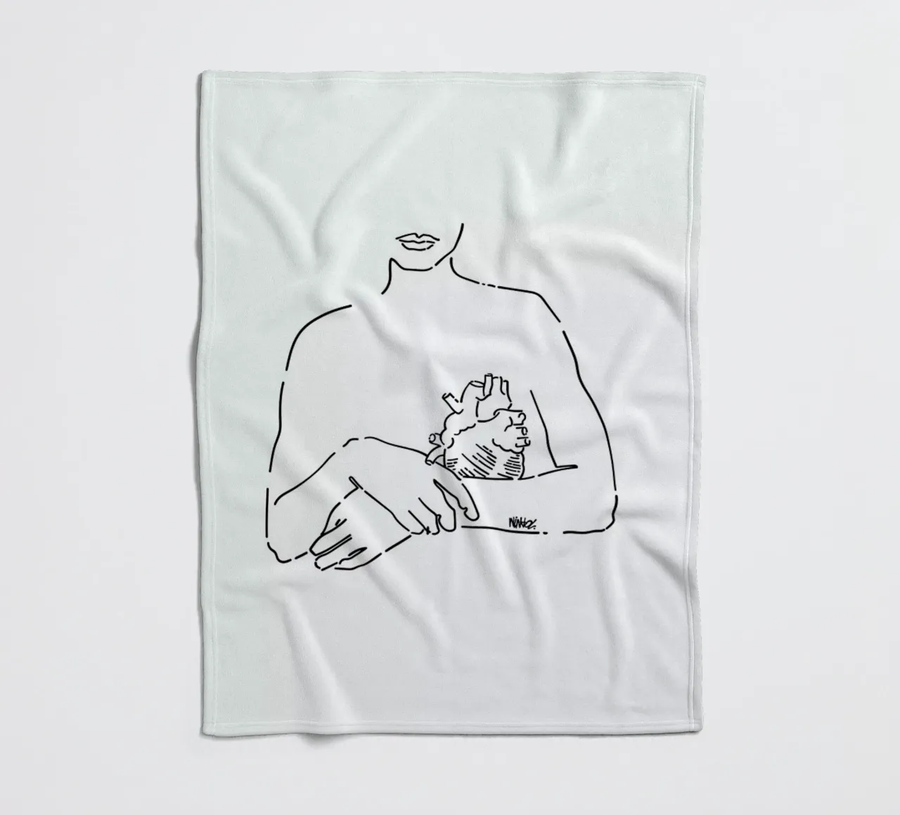 Take Careful Of Yourself coperta in pile da Ninhol