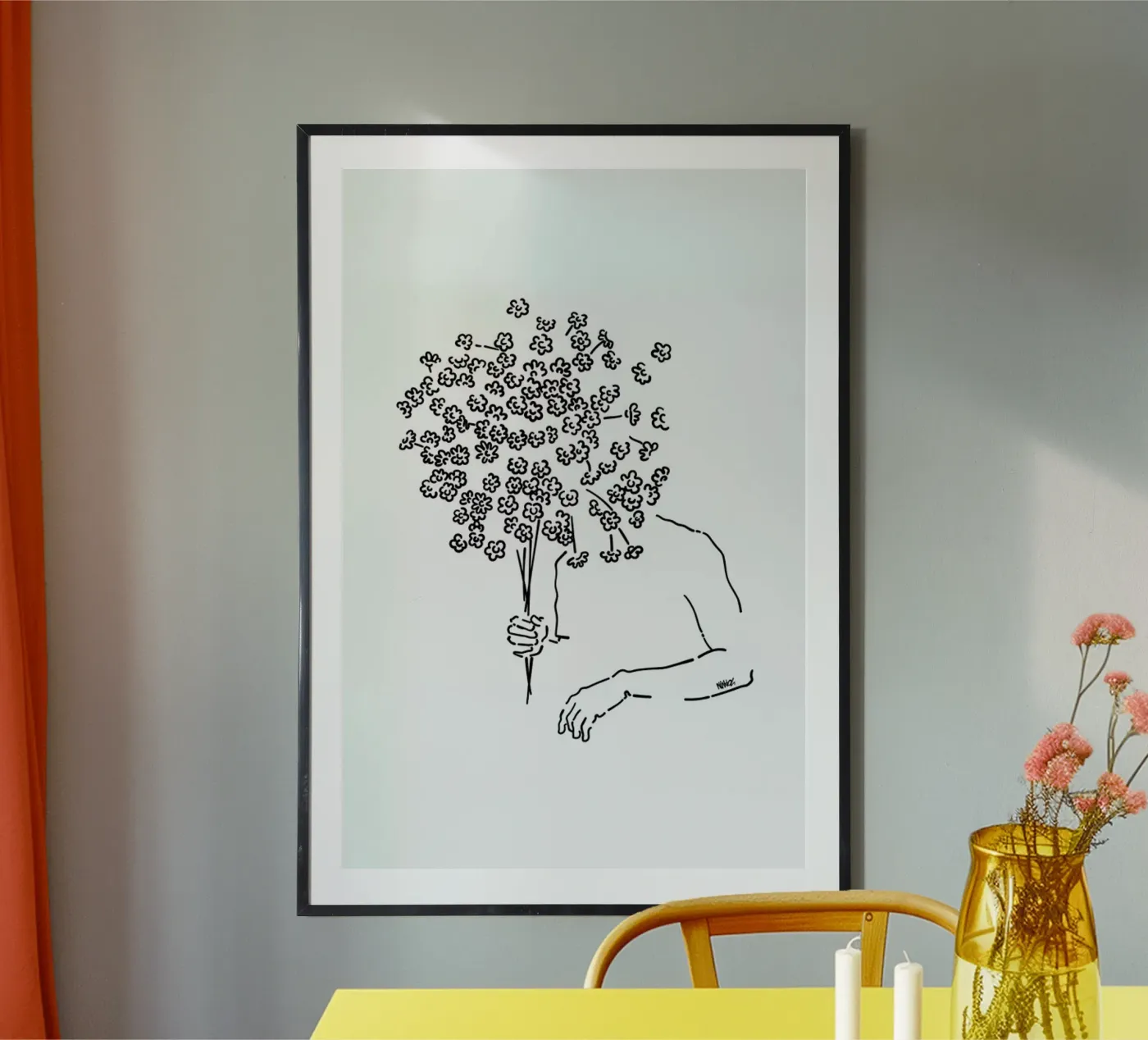 Me Flowers poster da Ninhol