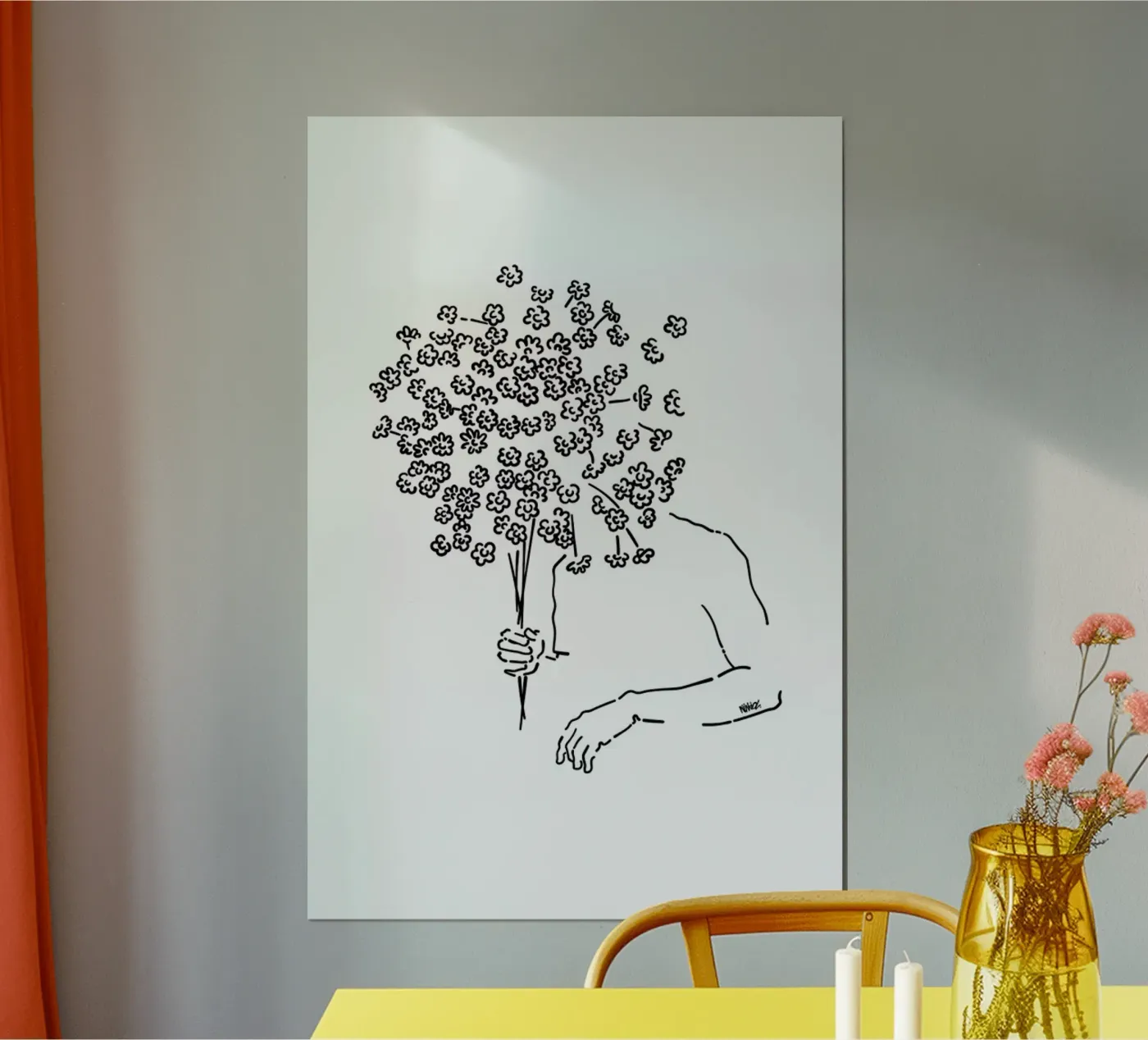 Me Flowers poster da Ninhol