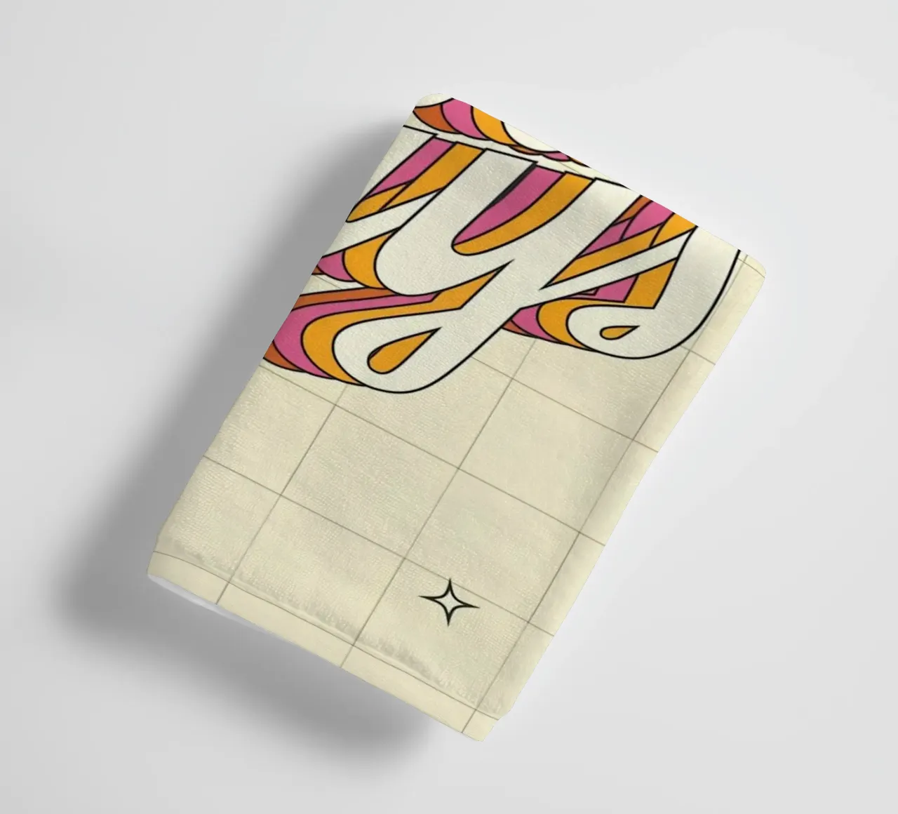 "No Bad Days" Psychedelic Retro Happy Faces Sun Pop Art asciugamano da bagno da NorwesClub