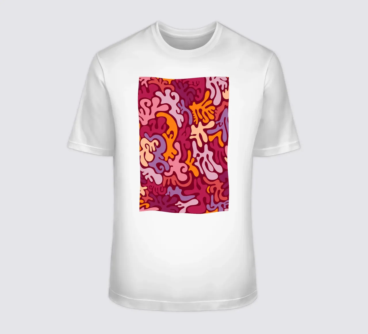 Groovy Lava Lamp Psychedelic Fluid Retro Pattern Art Print t-shirt by NorwesClub