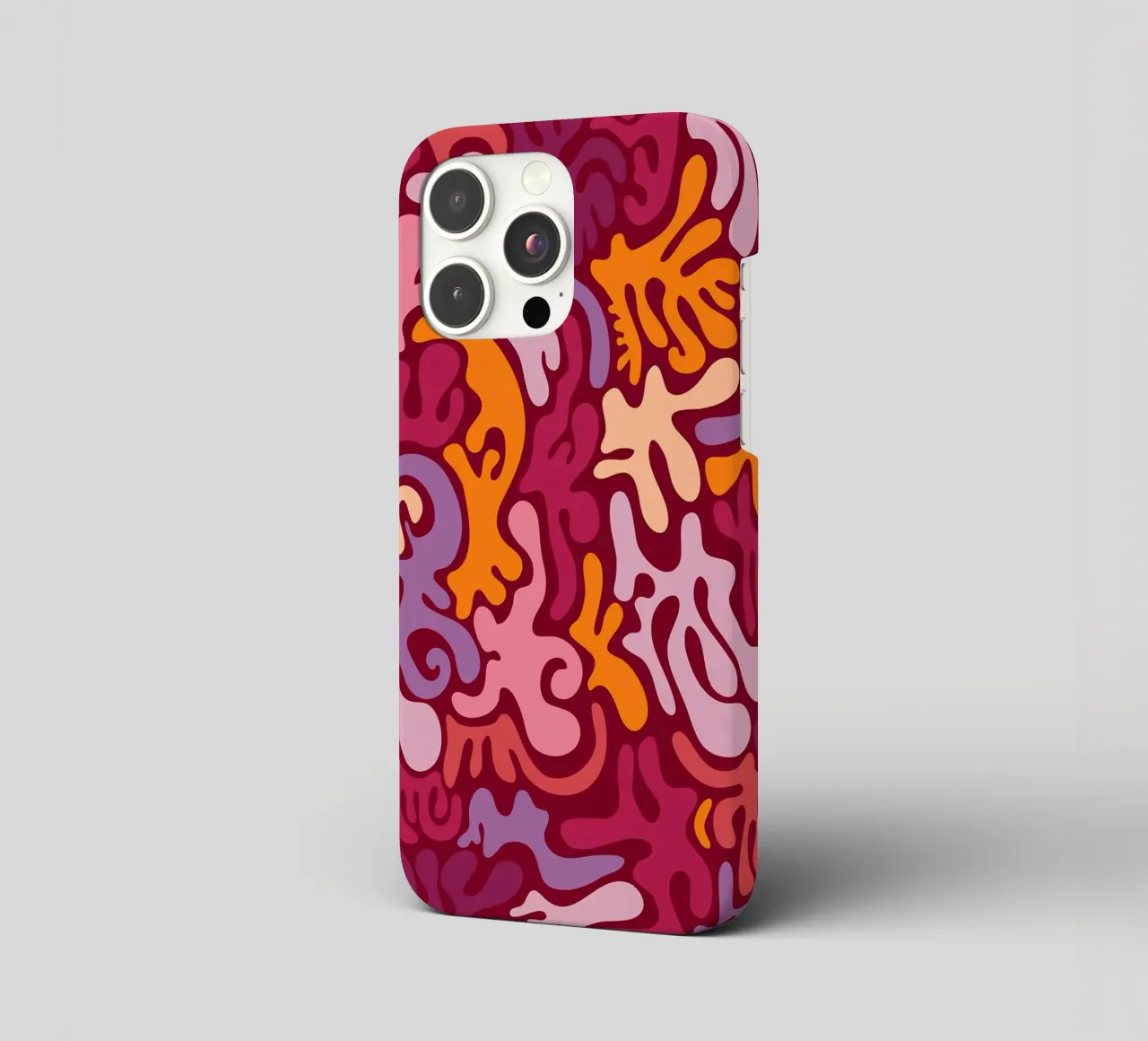 Groovy Lava Lamp Psychedelic Fluid Retro Pattern Art Print iphone case by NorwesClub