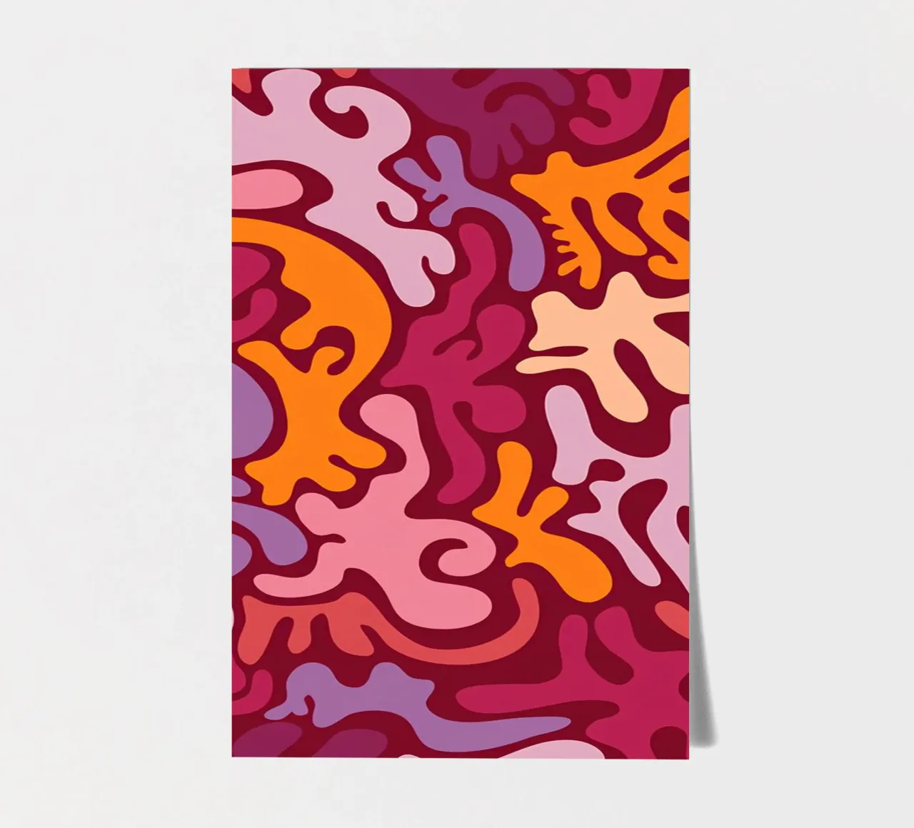 Groovy Lava Lamp Psychedelic Fluid Retro Pattern Kunstdruck Stickerbogen von NorwesClub