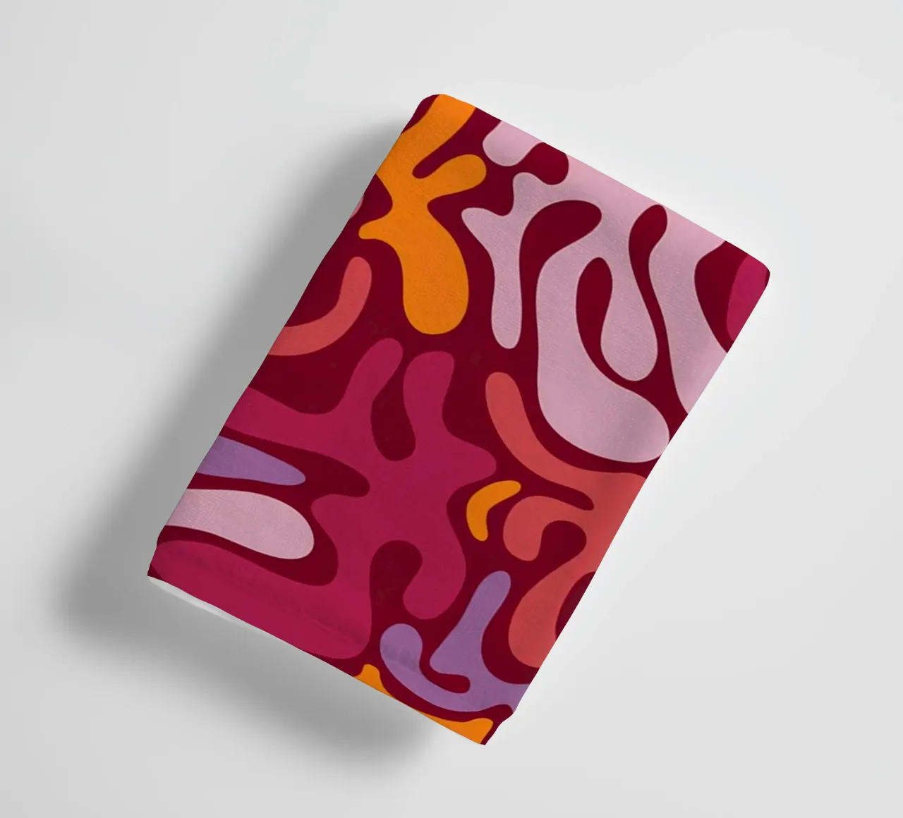 Groovy Lava Lamp Psychedelic Fluid Retro Pattern Art Print towel by NorwesClub