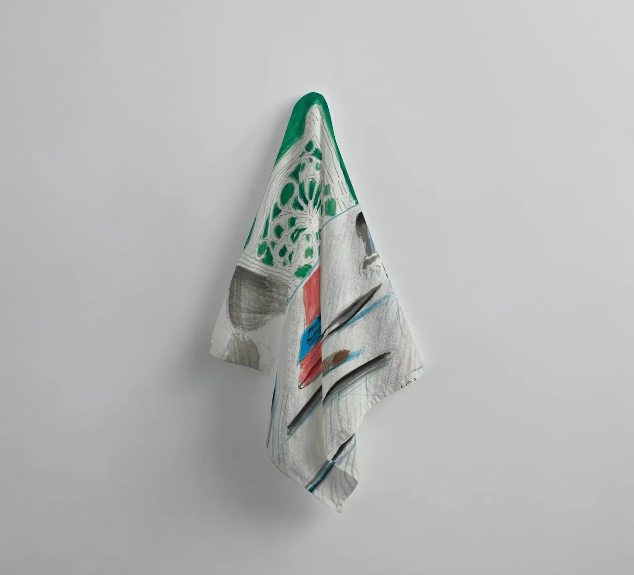 A recipe is a story that ends with a good meal Ma Maison towel by khanrosie