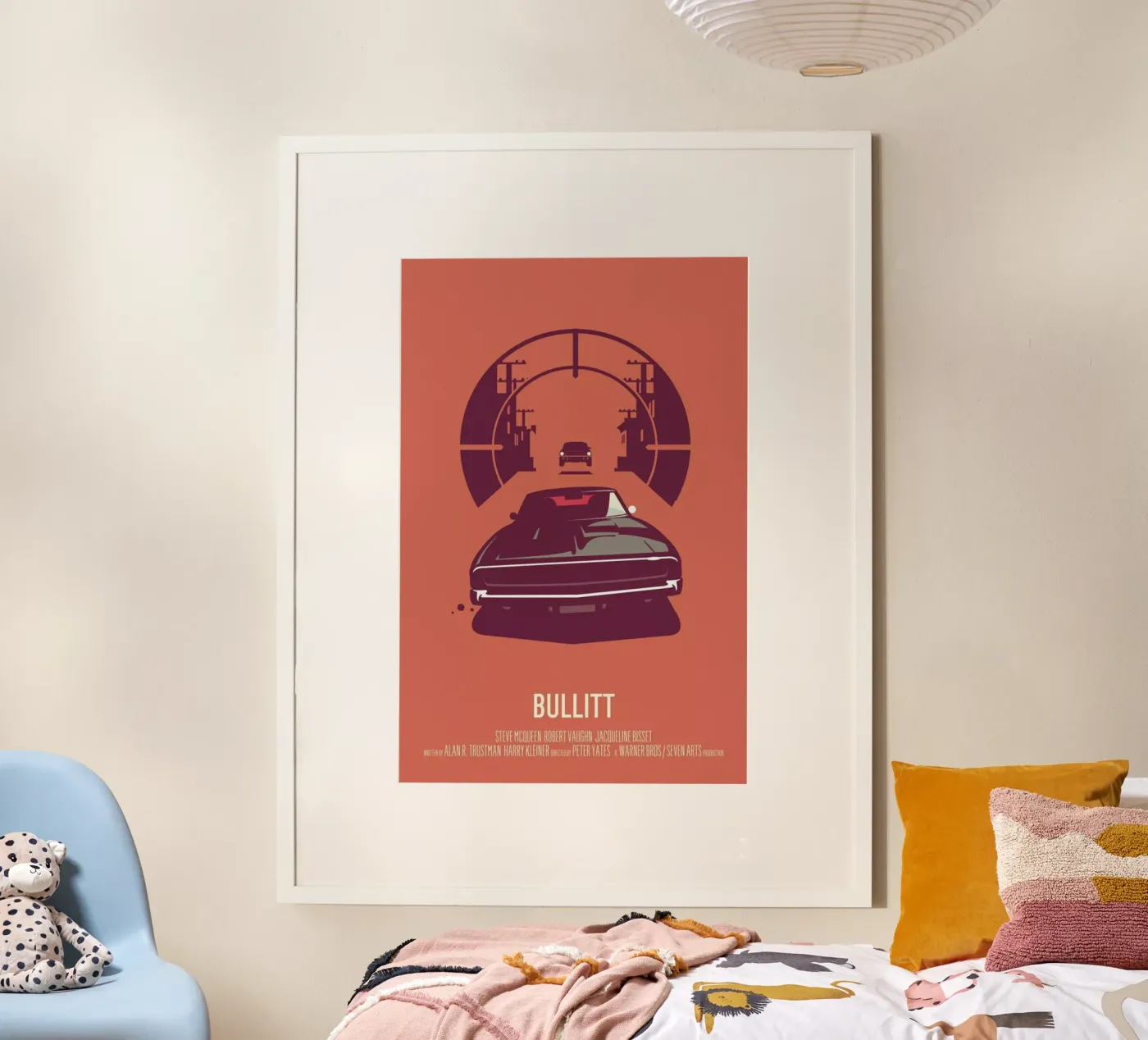 Bullitt poster da Bruno Morphet