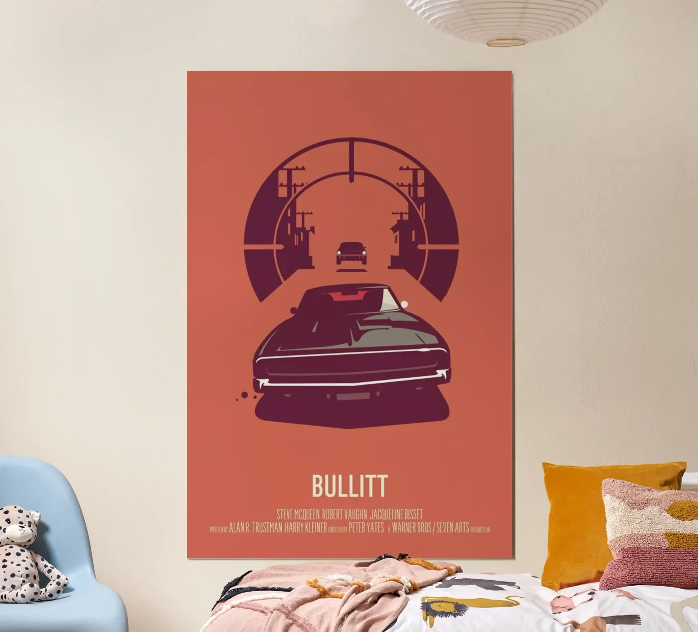 Bullitt poster da Bruno Morphet