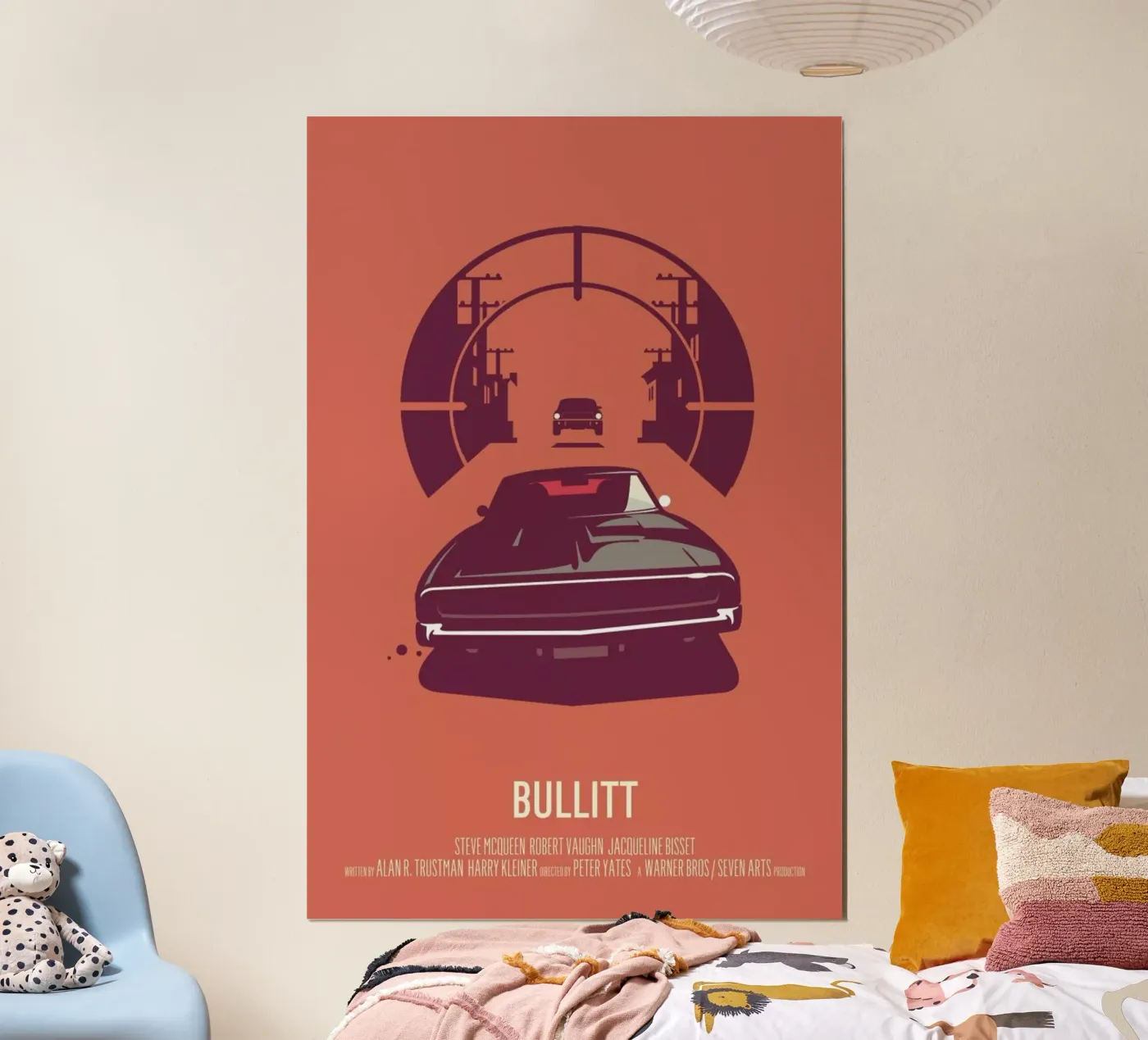 Bullitt poster da Bruno Morphet