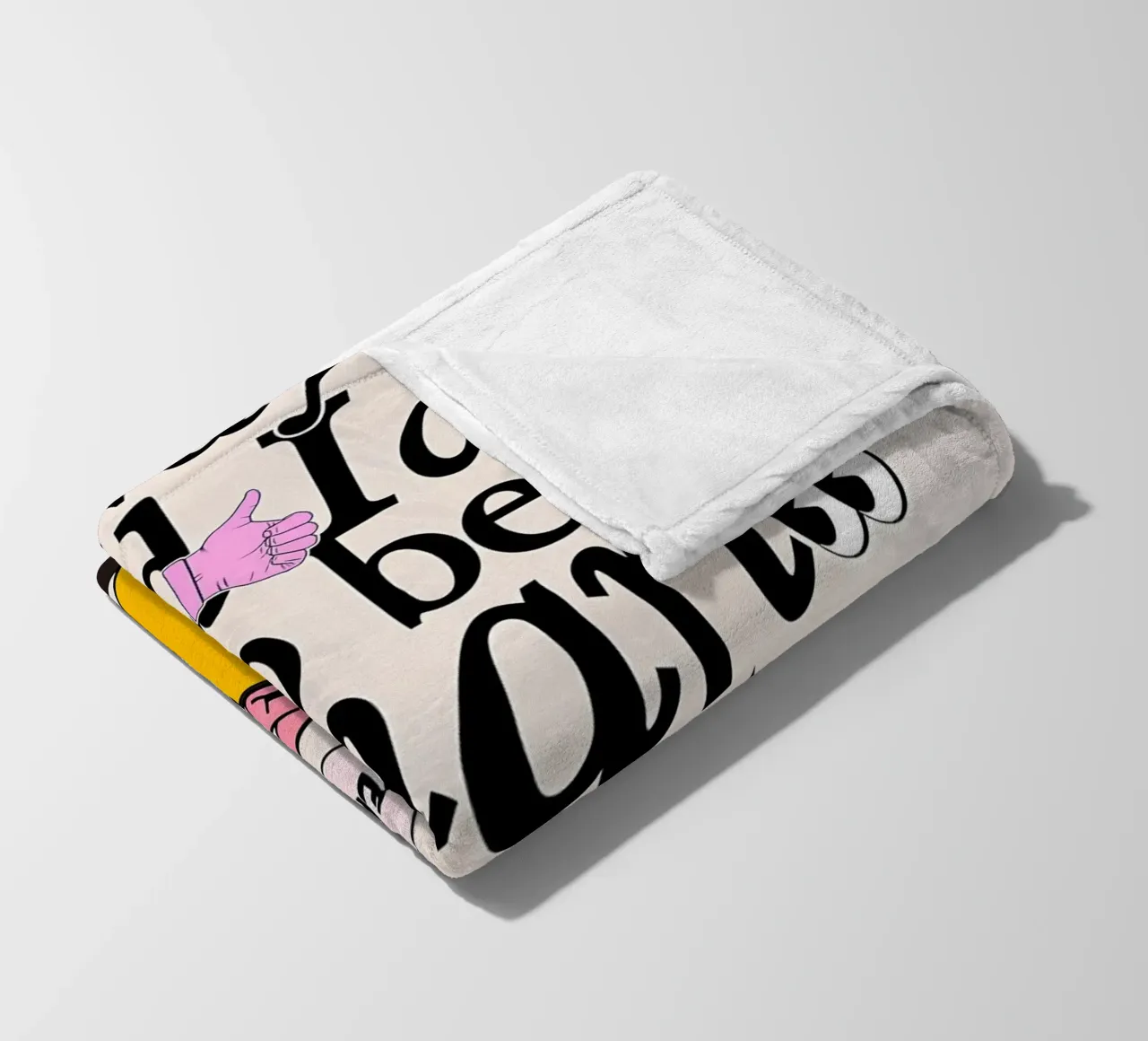 "Sempre una buona idea essere intelligenti" Pop Art di saggezza retrò coperta in pile da NorwesClub