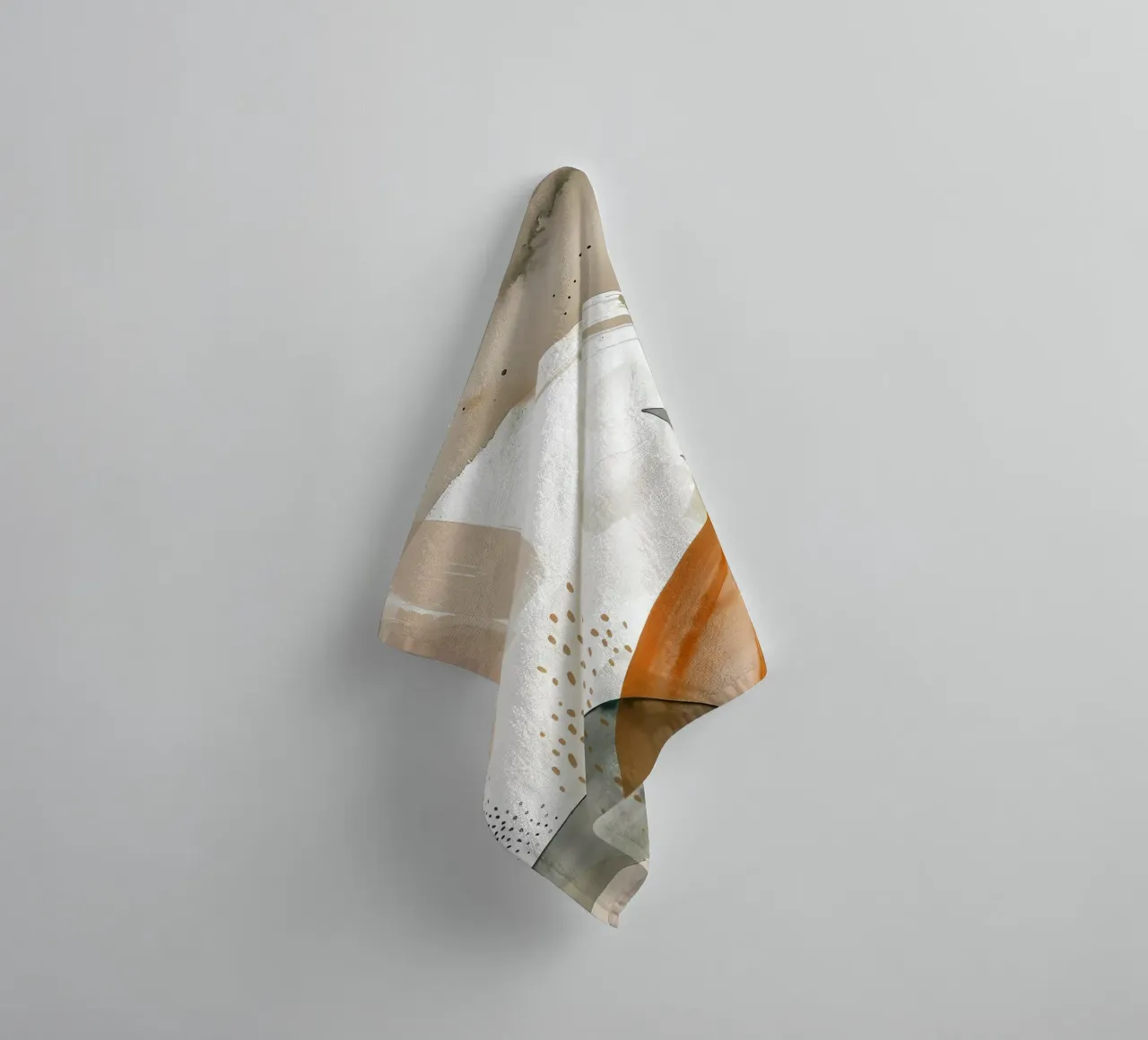 abstract shapes lines texture towel by Janine P McGuire