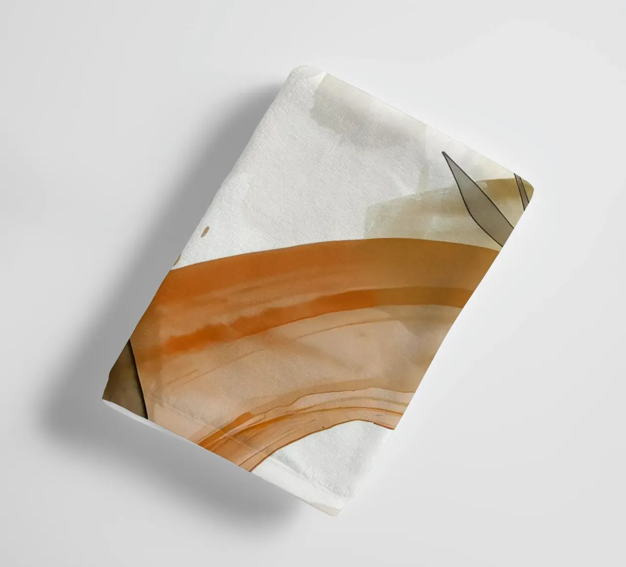 abstract shapes lines texture towel by Janine P McGuire