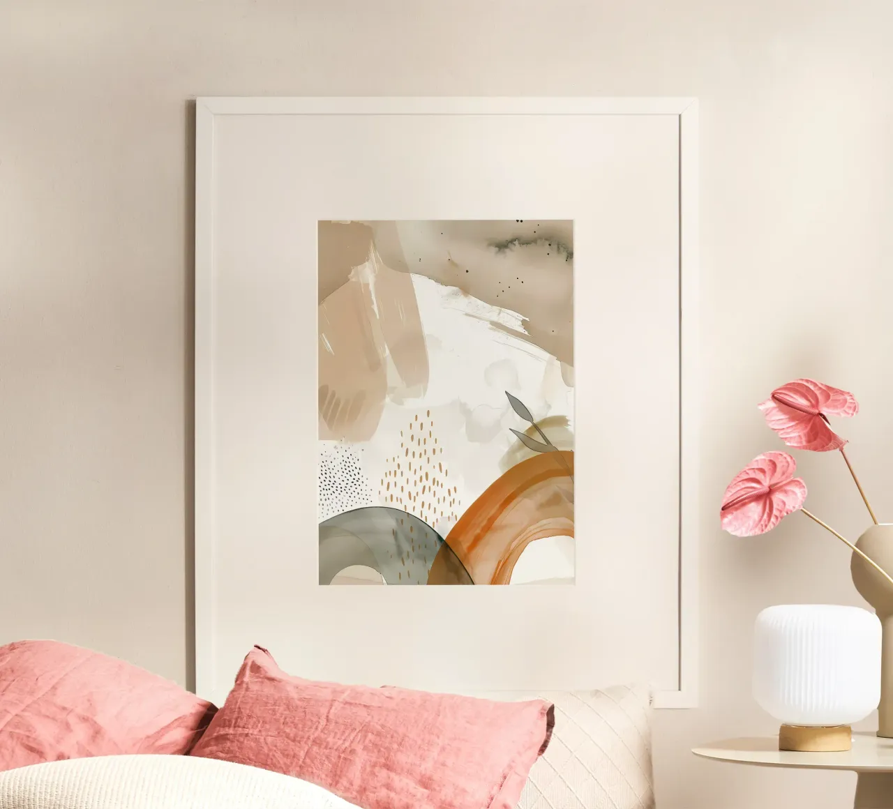forme astratte linee texture poster da Janine P McGuire