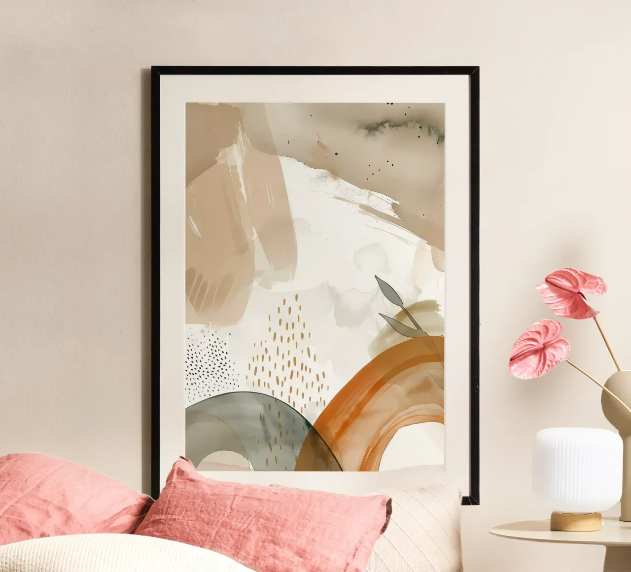 forme astratte linee texture poster da Janine P McGuire