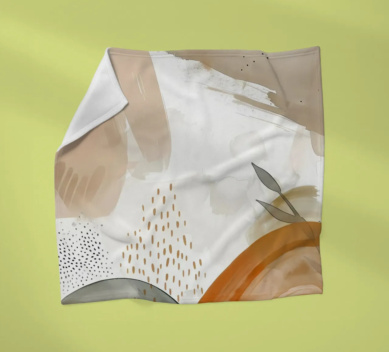 forme astratte linee texture coperta in pile da Janine P McGuire