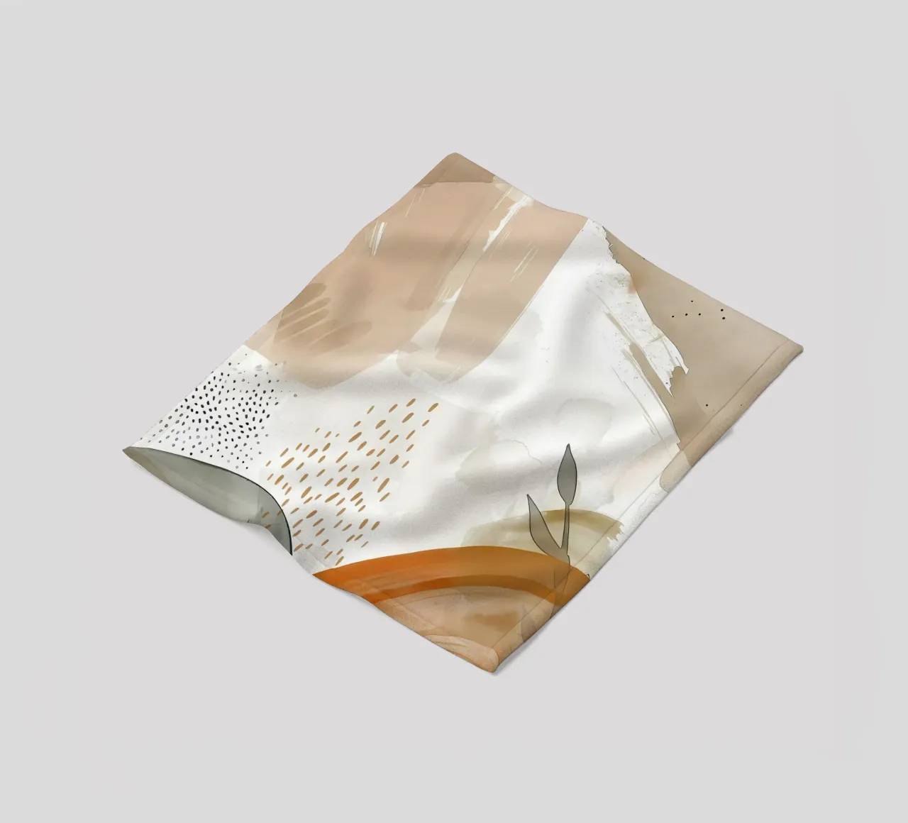 forme astratte linee texture coperta in pile da Janine P McGuire