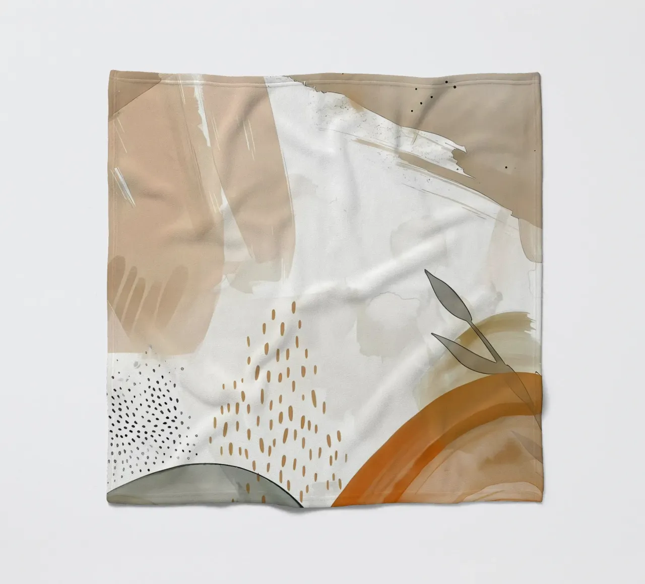 forme astratte linee texture coperta in pile da Janine P McGuire