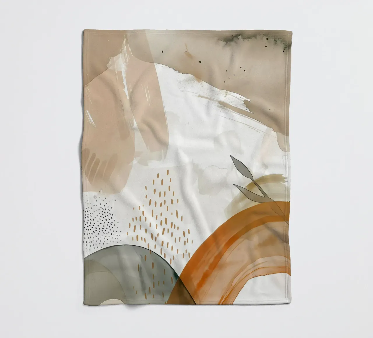 forme astratte linee texture coperta in pile da Janine P McGuire