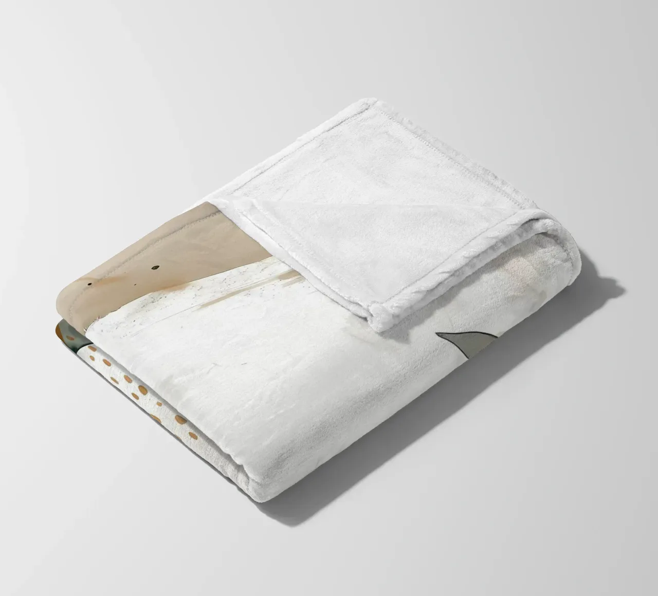 forme astratte linee texture coperta in pile da Janine P McGuire