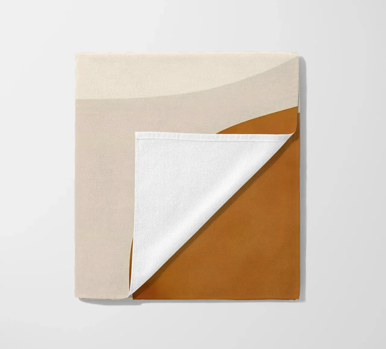 forme geometriche cerchi semicerchi telo mare da Janine P McGuire