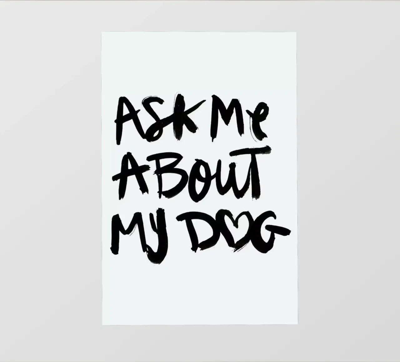 My Dog telo in pvc da Dead Language