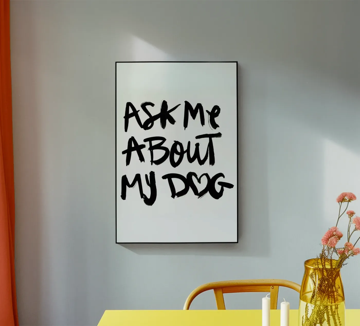 My Dog plexiglass da Dead Language
