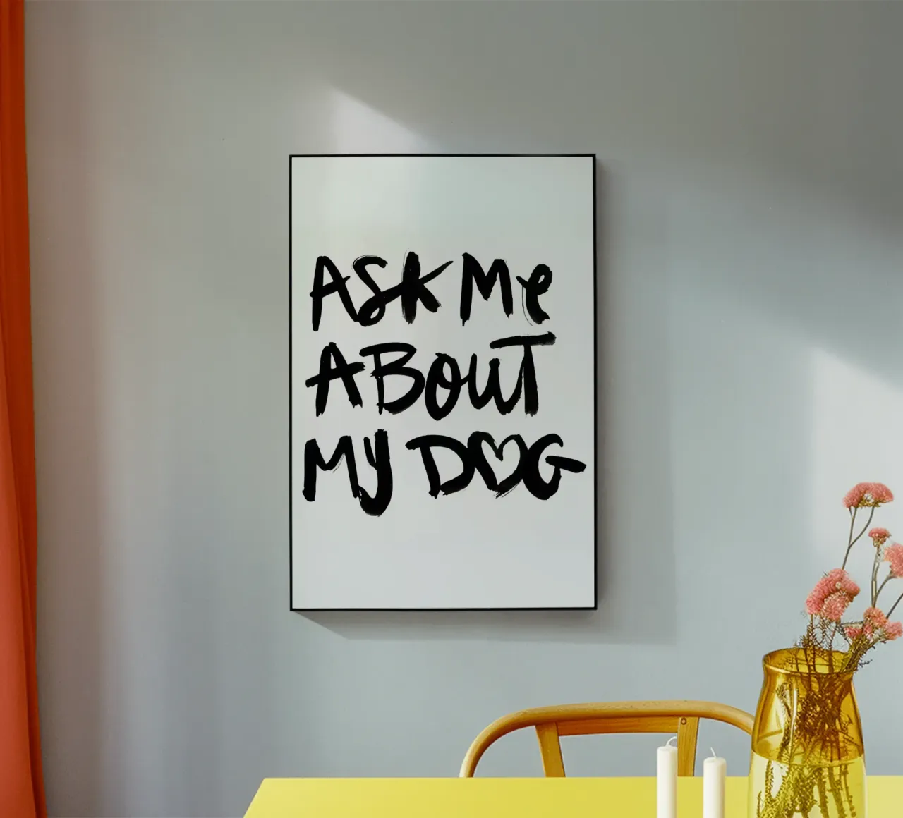 My Dog plexiglass da Dead Language