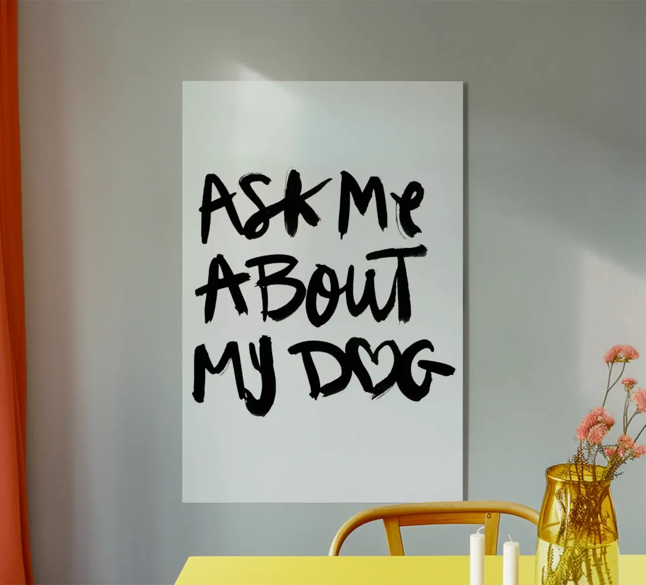 My Dog plexiglass da Dead Language