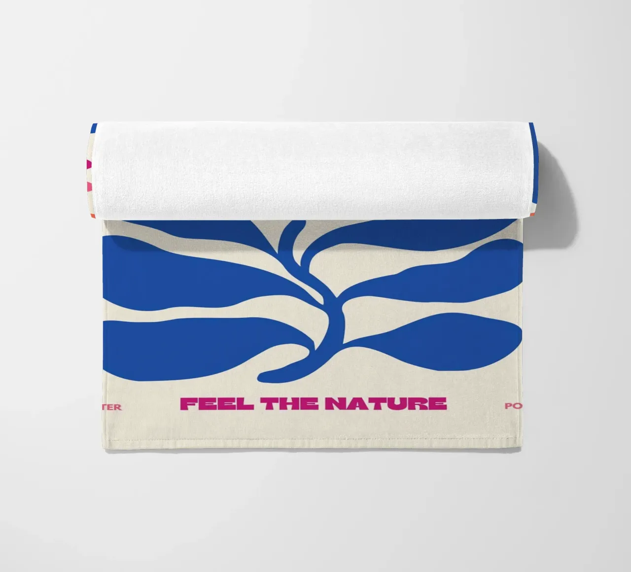 Psychedelic Flower Power Retro Floral 60s Pop Art Print beach towel by NorwesClub