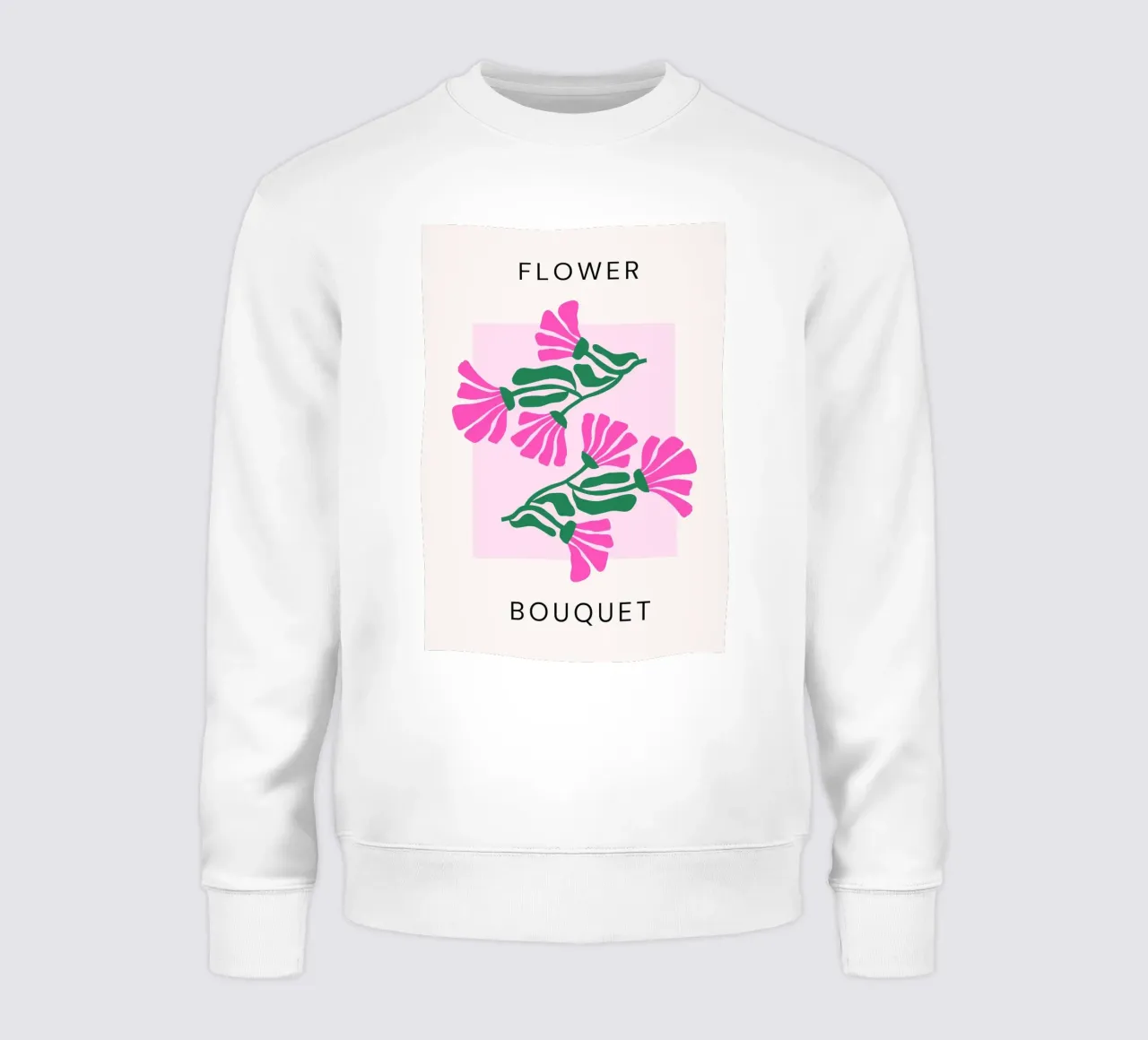 Psicodélico Blob Flor Groovy Abstracto Pop Art Imprimir sudadera de NorwesClub