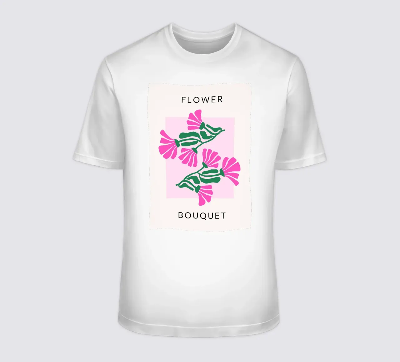 Psychedelic Blob Flower Groovy Abstract Pop Art Print t-shirt by NorwesClub